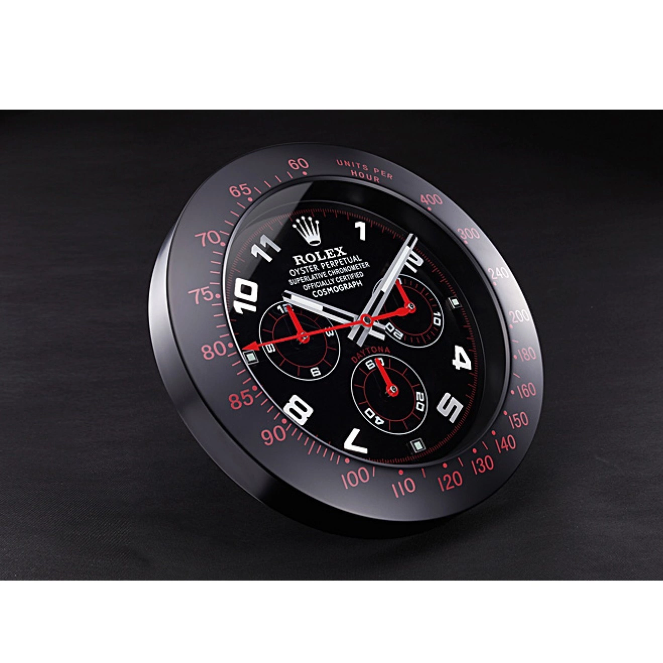 Aaa replica watch Rolex Clock Cosmograph 621908 Wall Daytona Black-Red 0628